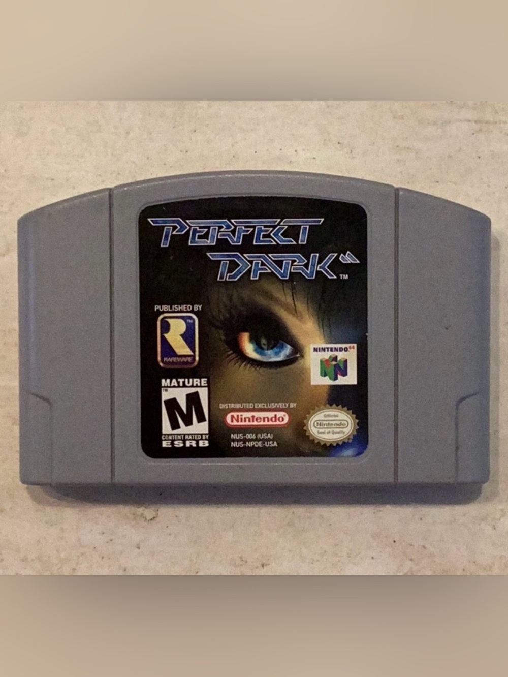 Perfect Dark Nintendo 64 Game N64 Authentic Tested Working